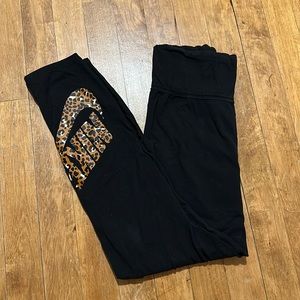 Nike leggings with cheetah print